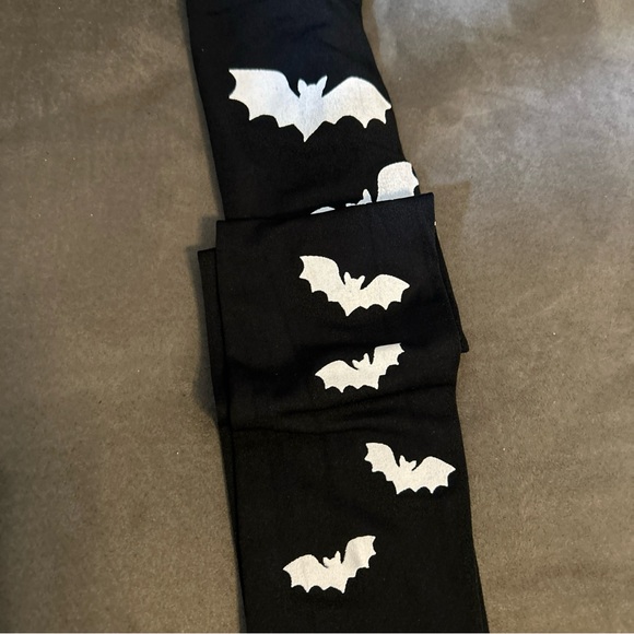 Bat Print Thigh High Stockings Over The Knee Socks girls Women's Stockings - Picture 5 of 10